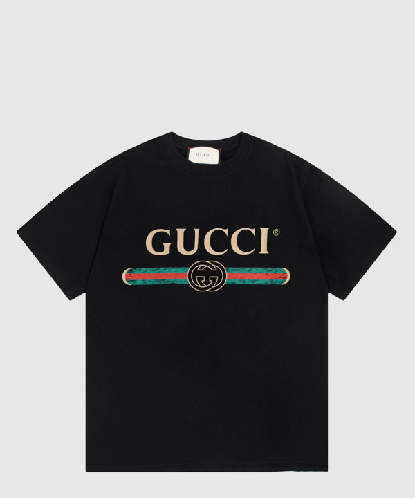 구찌 로고 프린트 반팔