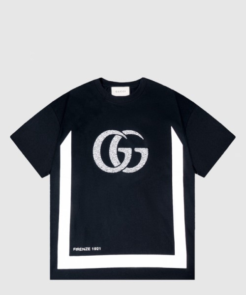 구찌 로고 프린트 반팔