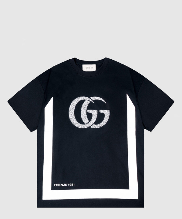 구찌 로고 프린트 반팔