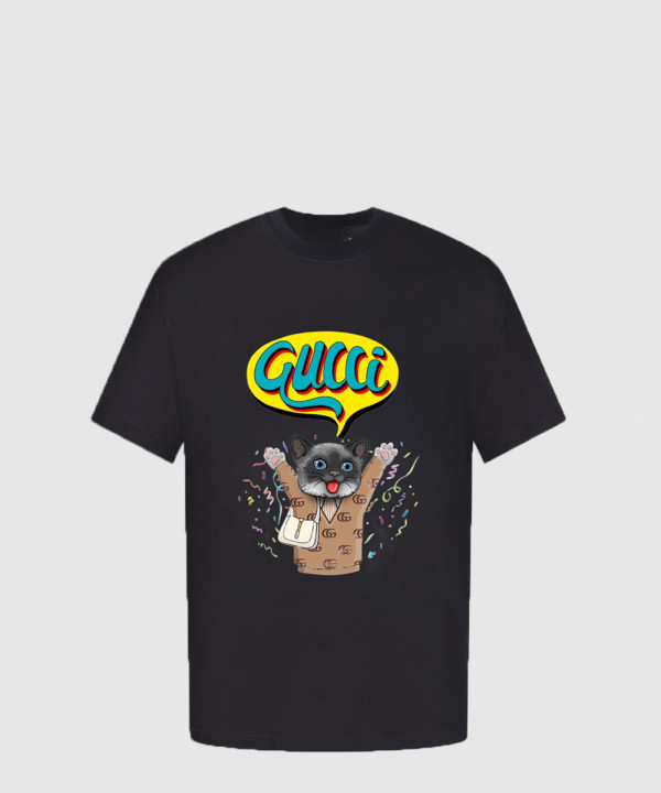 구찌 로고 프린트 반팔