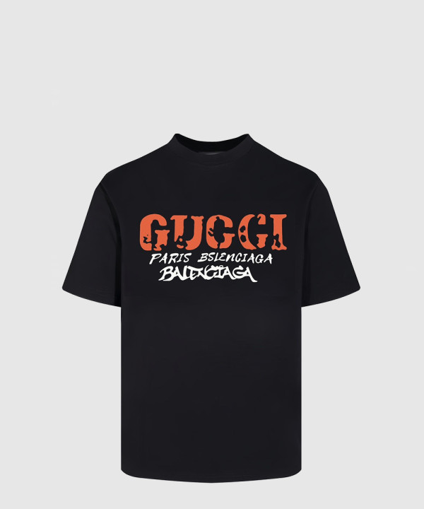 구찌 로고 프린트 반팔