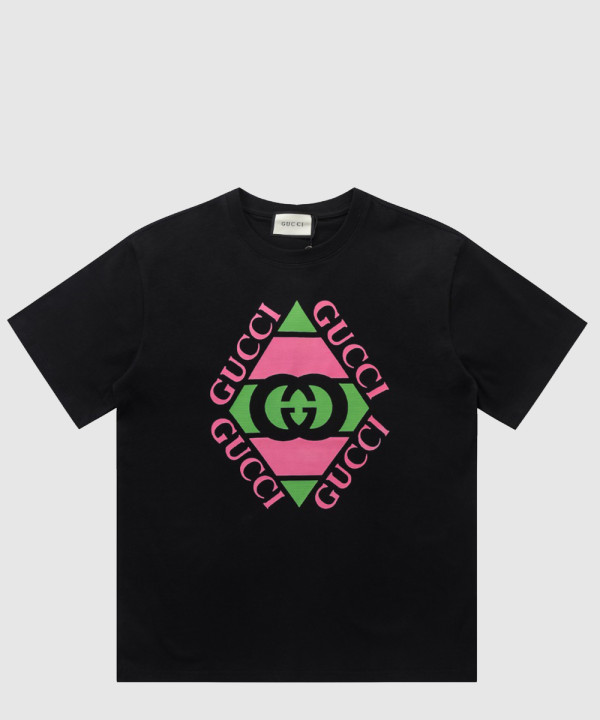 구찌 로고 프린트 반팔