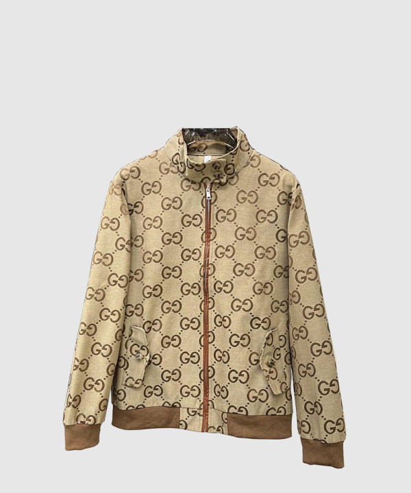 구찌 로고 쇼트 코트