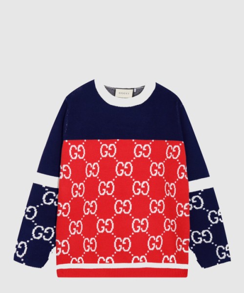 구찌 니트 프린트 톱