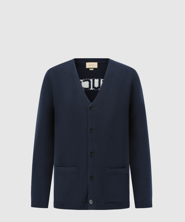 구찌 니트 카디건 코트