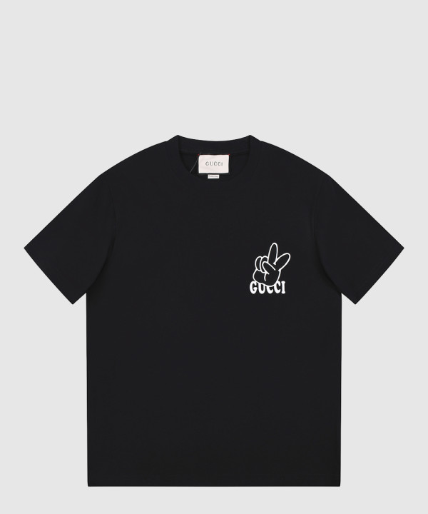 구찌 로고 프린트 반팔