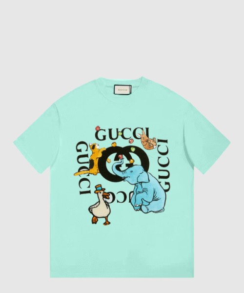 구찌 로고 프린트 반팔