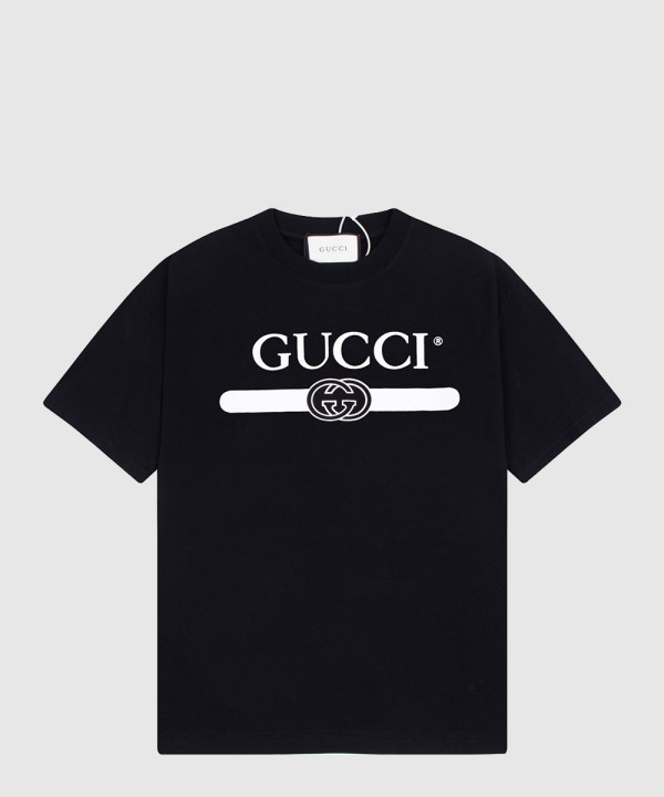 구찌 로고 프린트 반팔