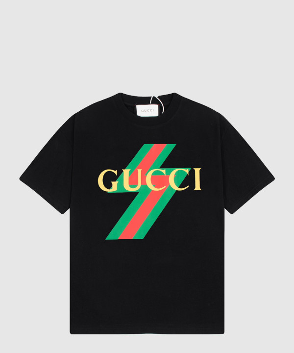 구찌 로고 프린트 반팔