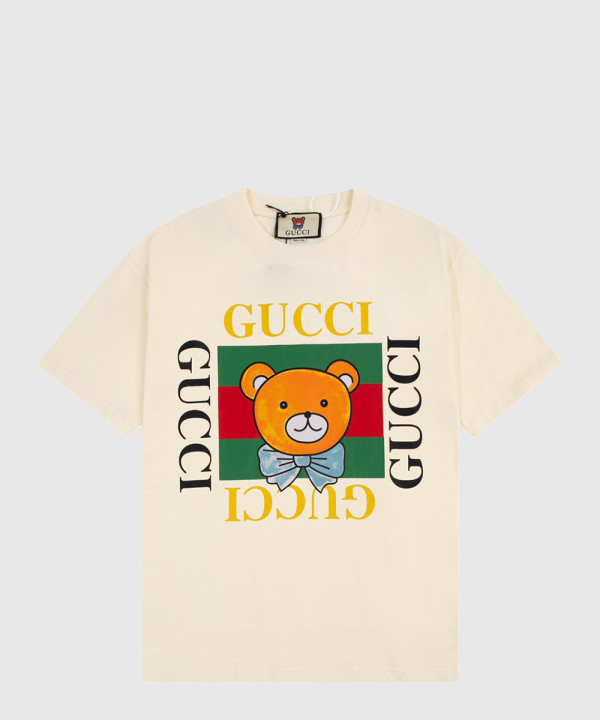 구찌 플라워 코튼 톱