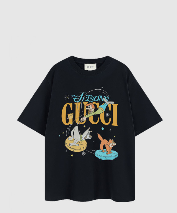 구찌 로고 프린트 반팔