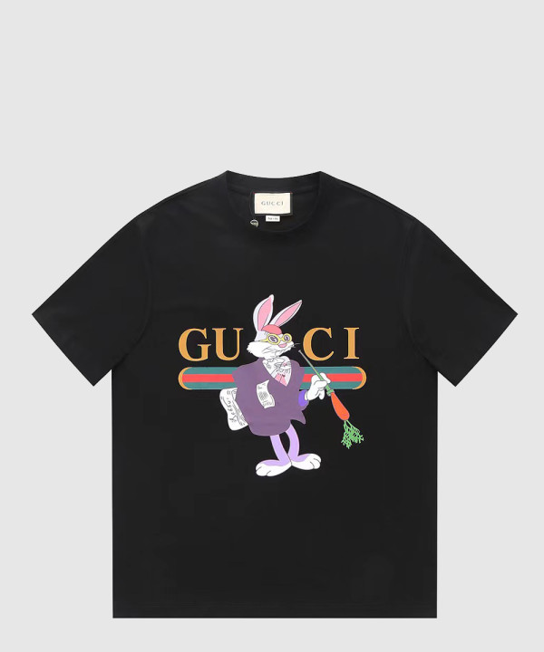 구찌 로고 프린트 반팔