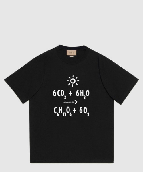 구찌 로고 프린트 반팔