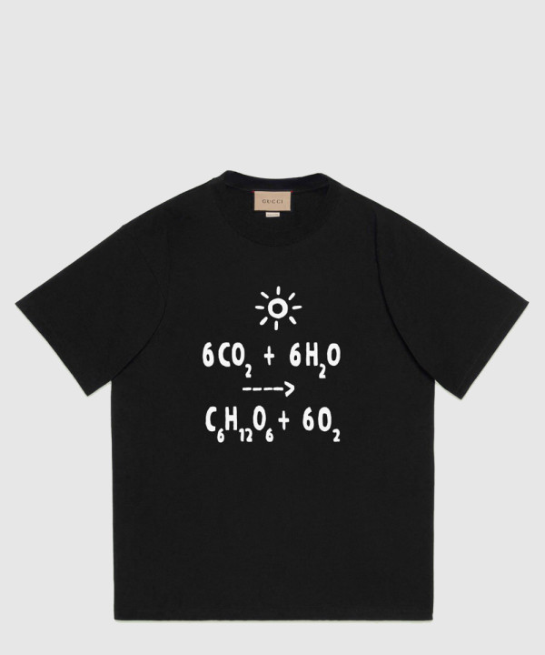 구찌 로고 프린트 반팔