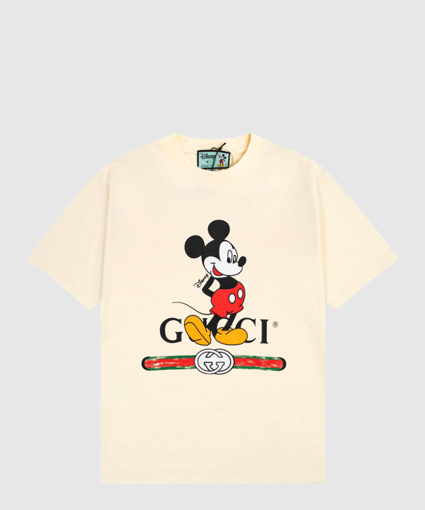 구찌 플라워 코튼 톱