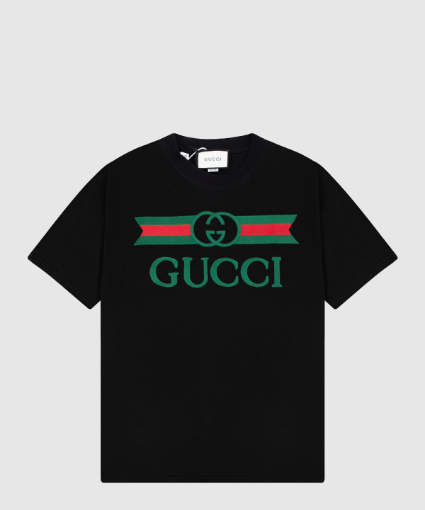 구찌 로고 프린트 반팔