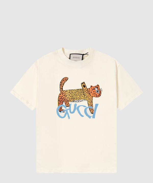 구찌 플라워 코튼 톱