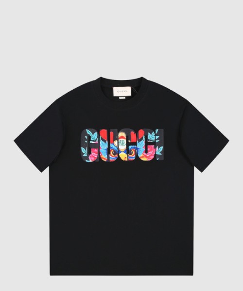 구찌 로고 프린트 반팔