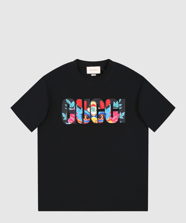 구찌 로고 프린트 반팔