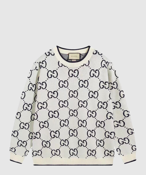 구찌 플라워 코튼 톱