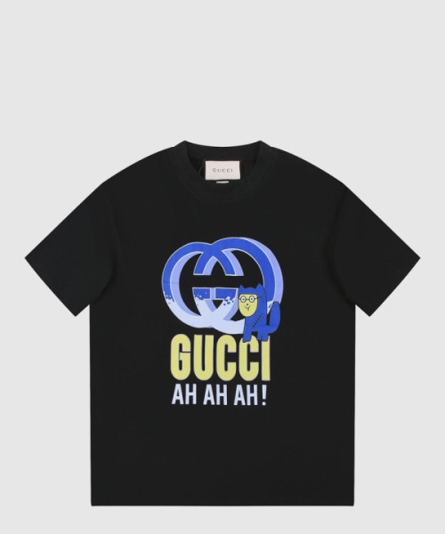 구찌 로고 프린트 반팔