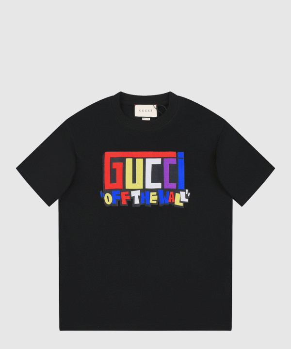 구찌 로고 프린트 반팔