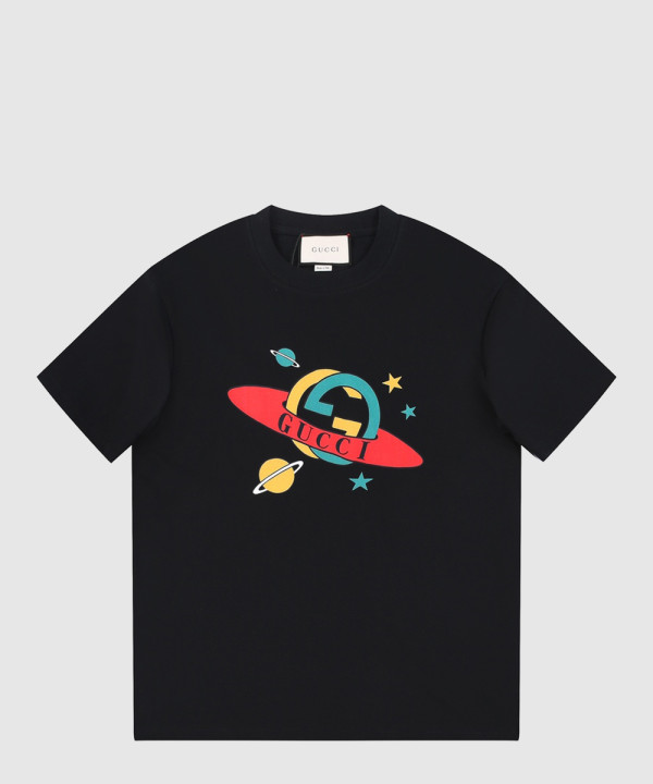 구찌 플라워 코튼 톱