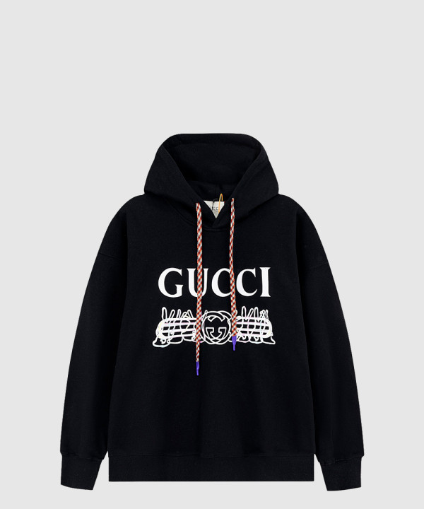 구찌 프린트 면 티셔츠