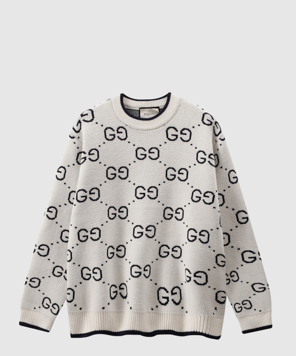 구찌 플라워 코튼 톱