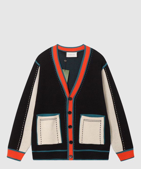 구찌 니트 카디건 코트