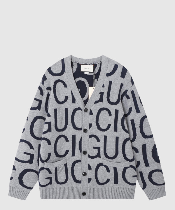 구찌 니트 카디건 코트