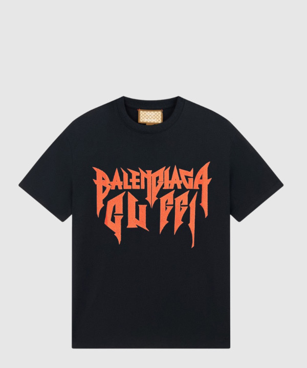 구찌 로고 프린트 반팔