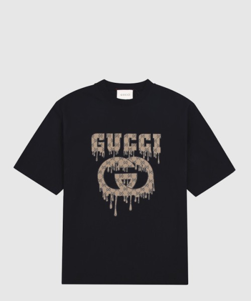 구찌 로고 프린트 반팔