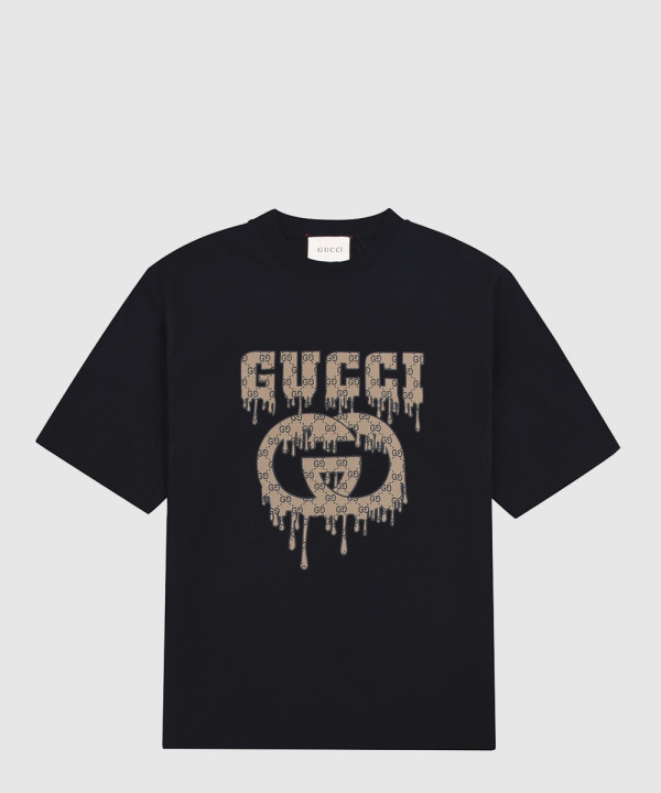 구찌 로고 프린트 반팔