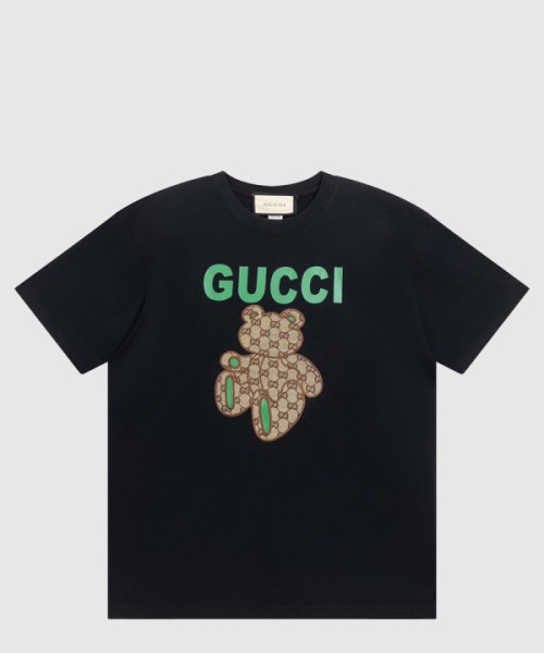 구찌 프린트 면 티셔츠