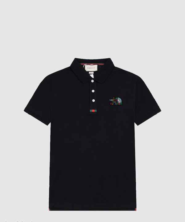 구찌 면 폴로 셔츠