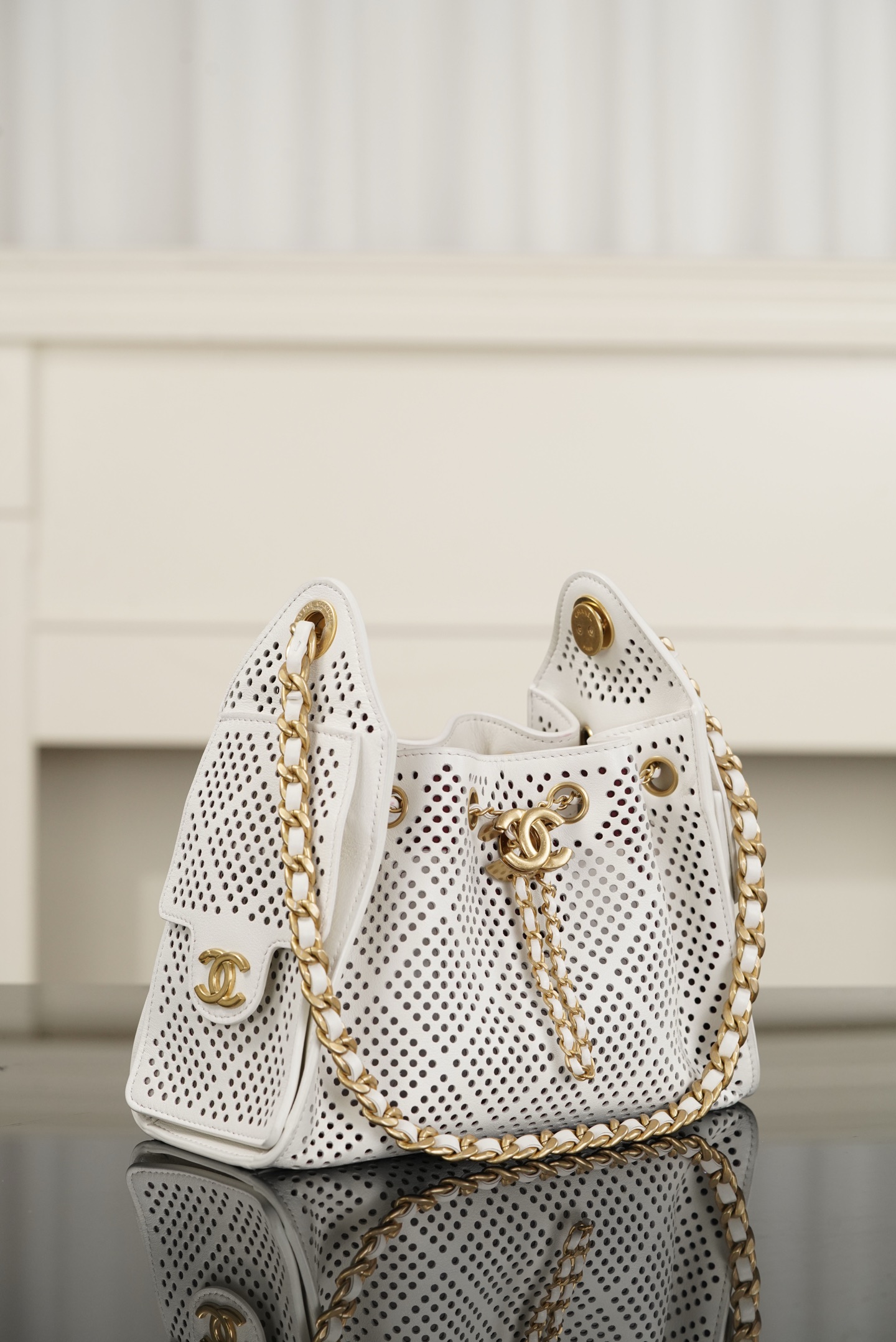 샤넬 26SS 25백 미니 드로우스트링 호보백 22