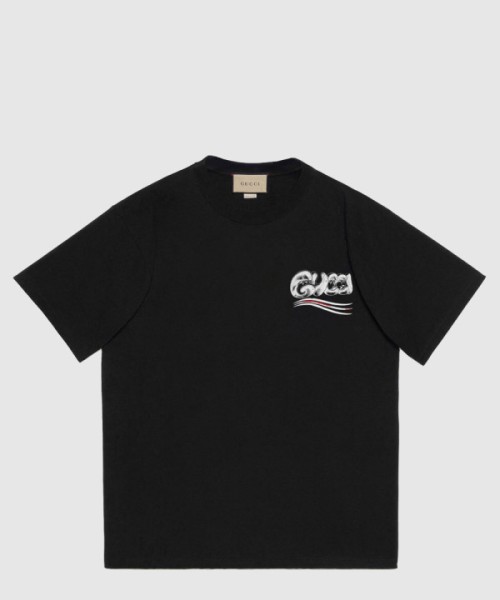 구찌 로고 프린트 반팔