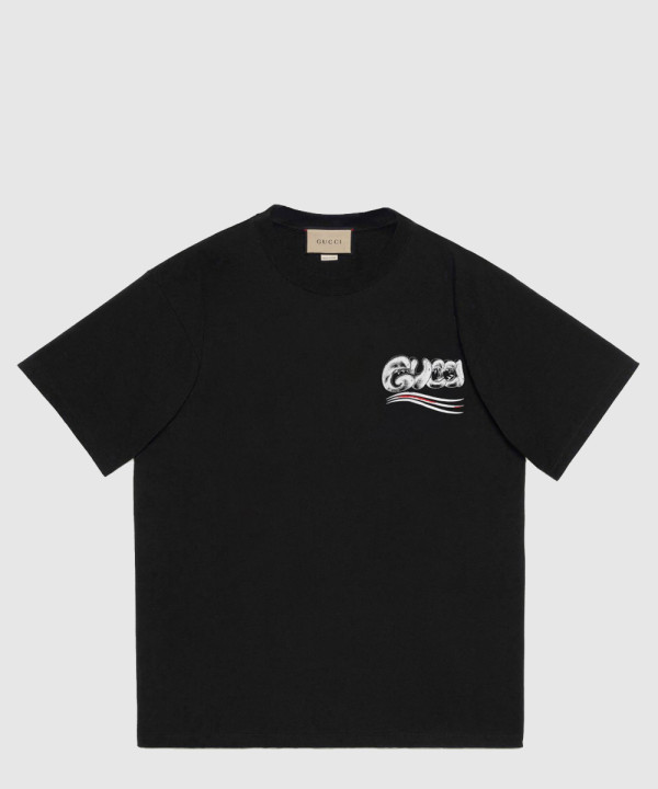 구찌 로고 프린트 반팔