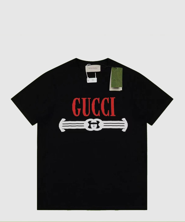 구찌 로고 프린트 반팔