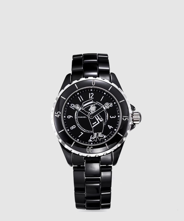 샤넬 마드모아젤 J12 꾸뛰르 워치 38 H5242