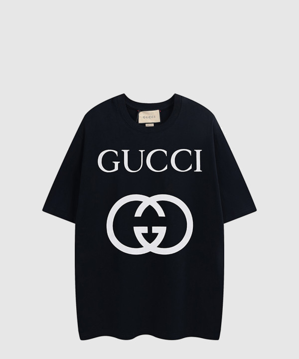 구찌 로고 프린트 반팔