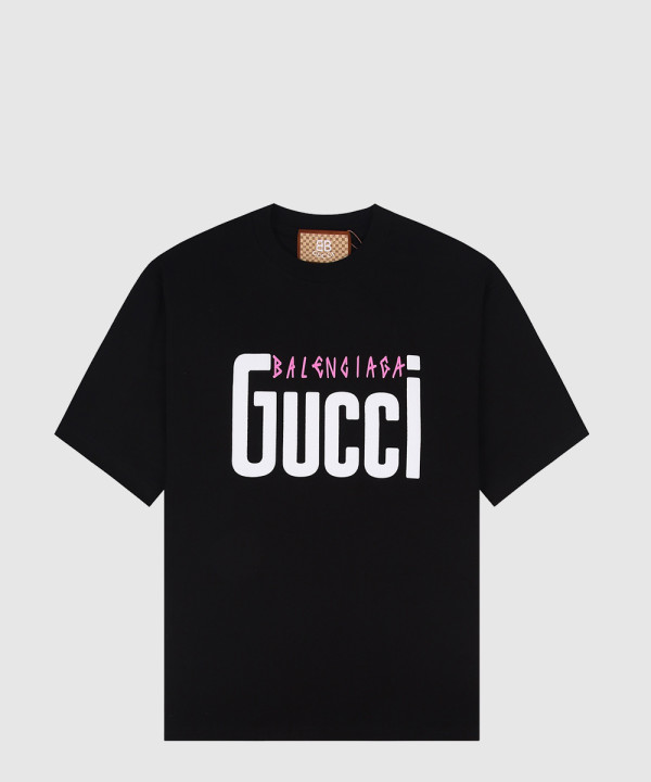 구찌 로고 프린트 반팔