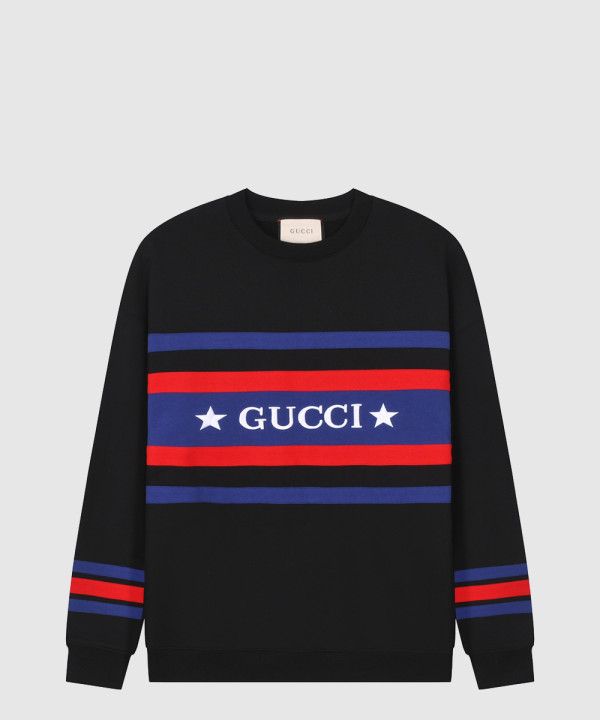 구찌 플라워 코튼 톱