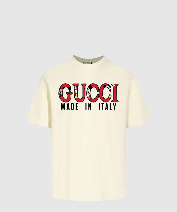 구찌 로고 프린트 반팔