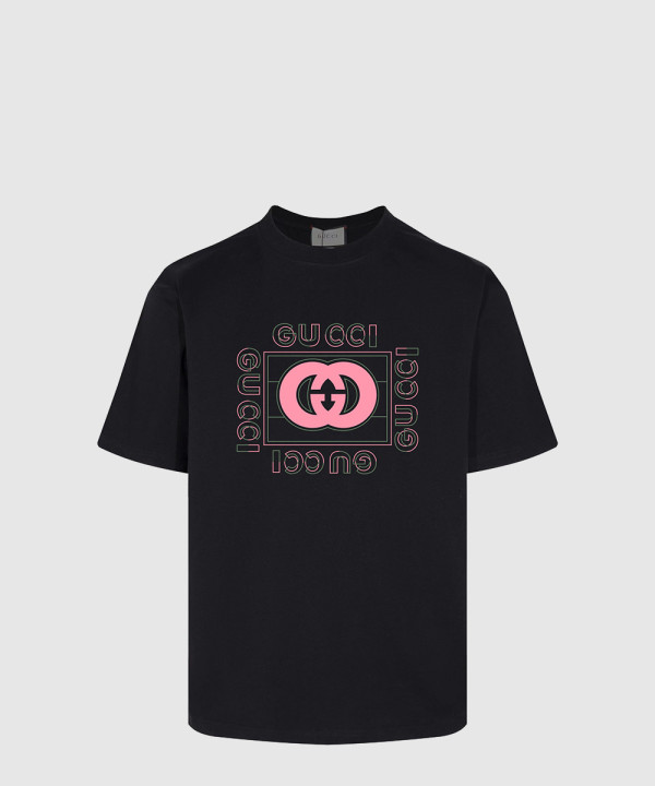 구찌 로고 프린트 반팔