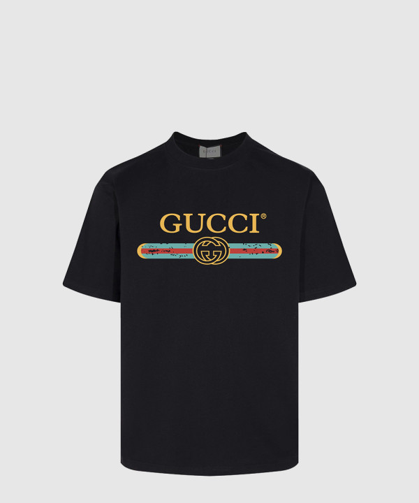 구찌 로고 프린트 반팔