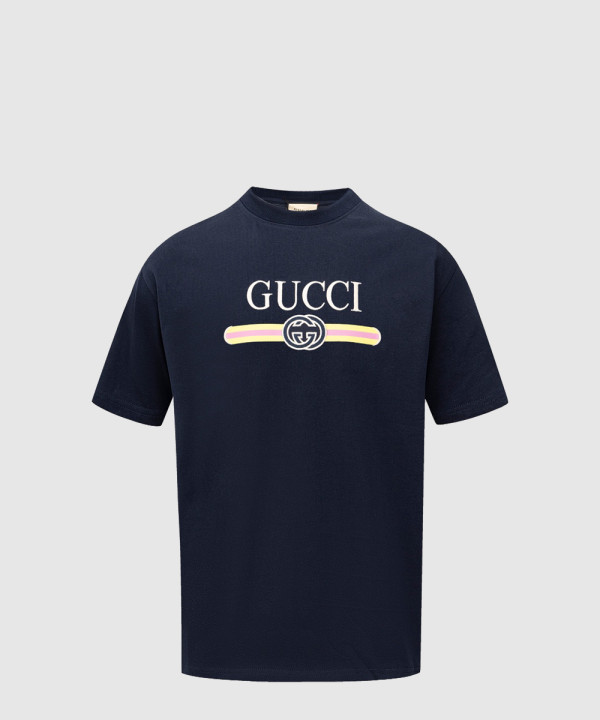 구찌 로고 프린트 반팔