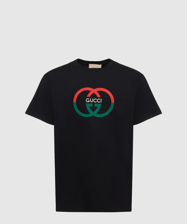 구찌 로고 프린트 반팔