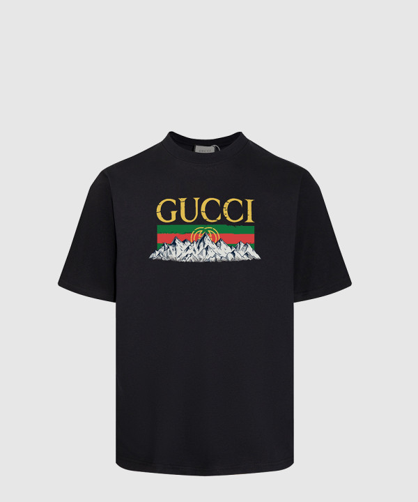 구찌 로고 프린트 반팔